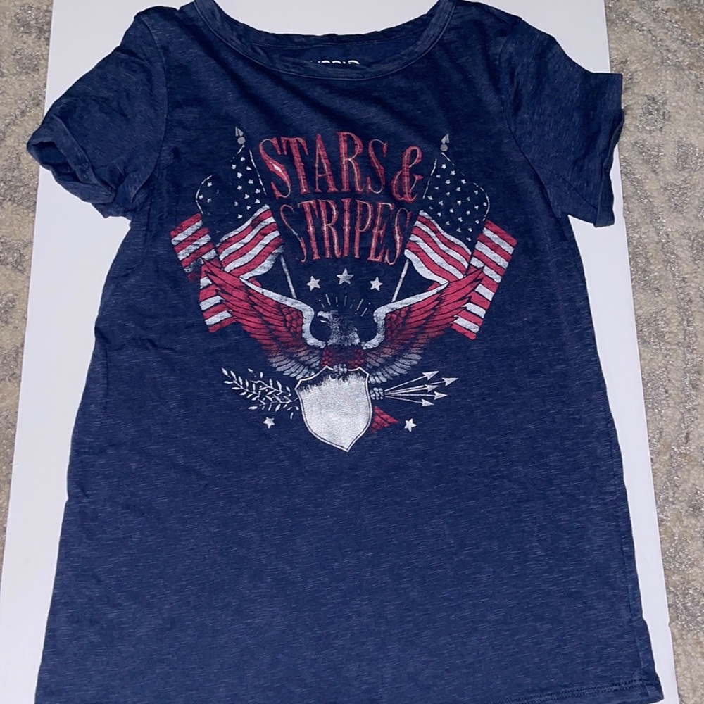 Stars and Stripes t-shirt, worn once